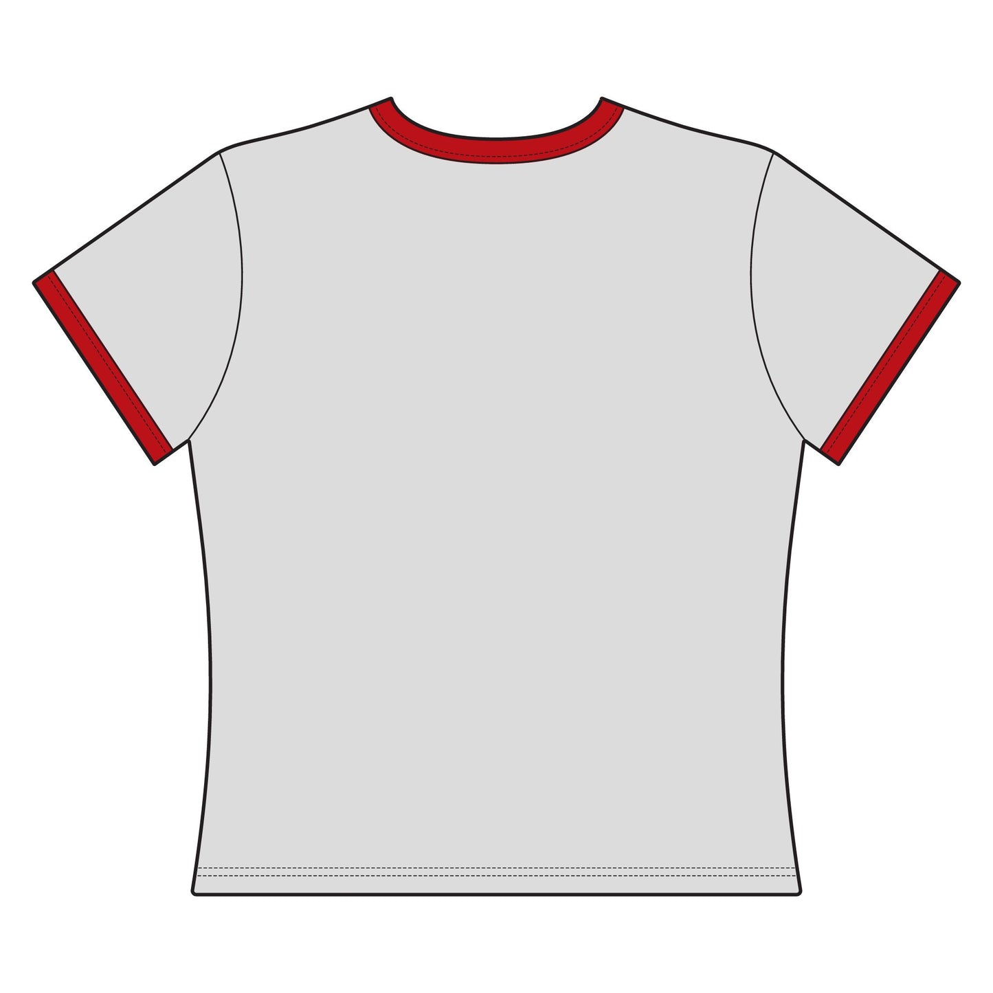 Is This A Vibe? Women's Ringer Tee — Cropped Retro Neon Graphic