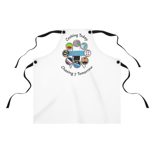 Cooking Today, Chasing 7 Tomorrow Apron