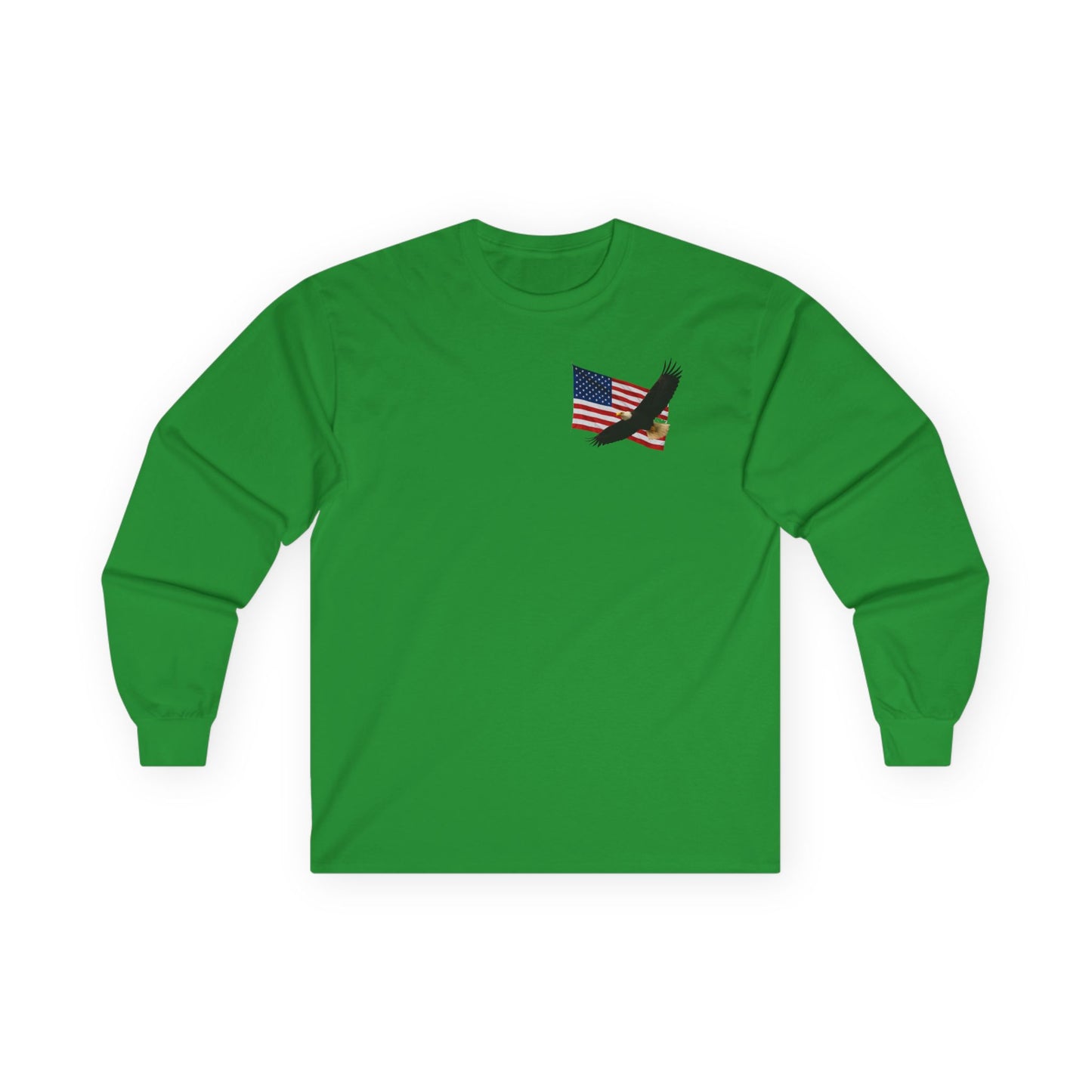 🦅 Patriotic Eagle Long Sleeve Tee