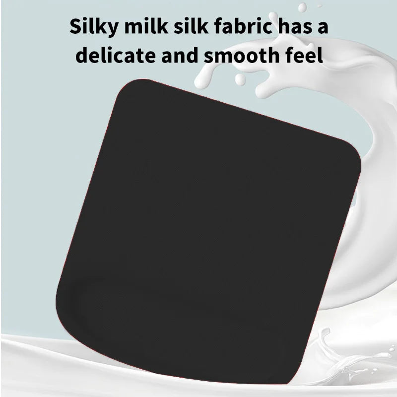 Coolcirc Black Mouse Pad Large Thickened Non Slip Learning And Office EVA Wrist Pad