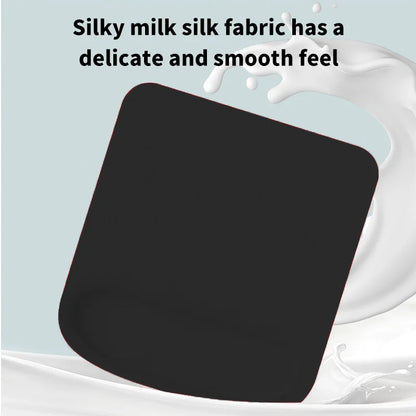 Coolcirc Black Mouse Pad Large Thickened Non Slip Learning And Office EVA Wrist Pad