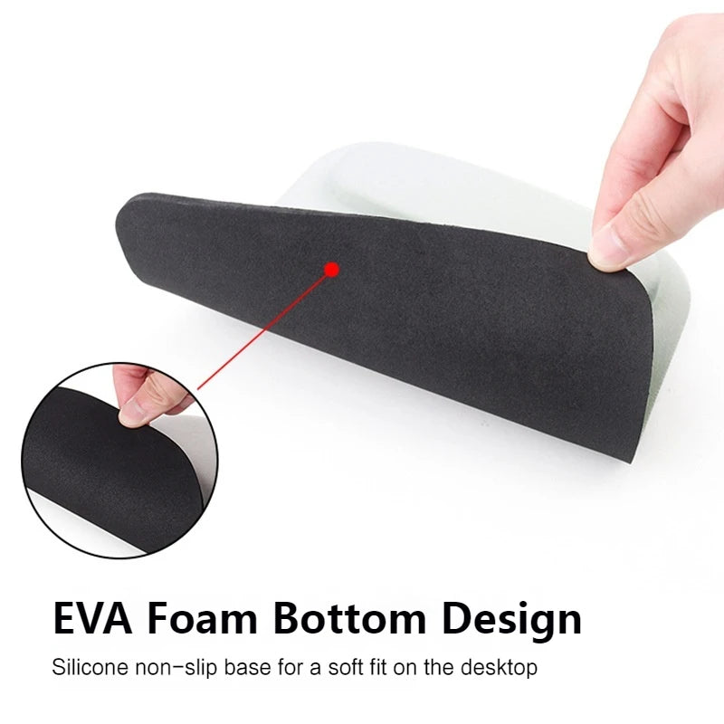 Coolcirc Black Mouse Pad Large Thickened Non Slip Learning And Office EVA Wrist Pad