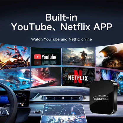 Wireless Car Theater (Apple + Android Compatible)