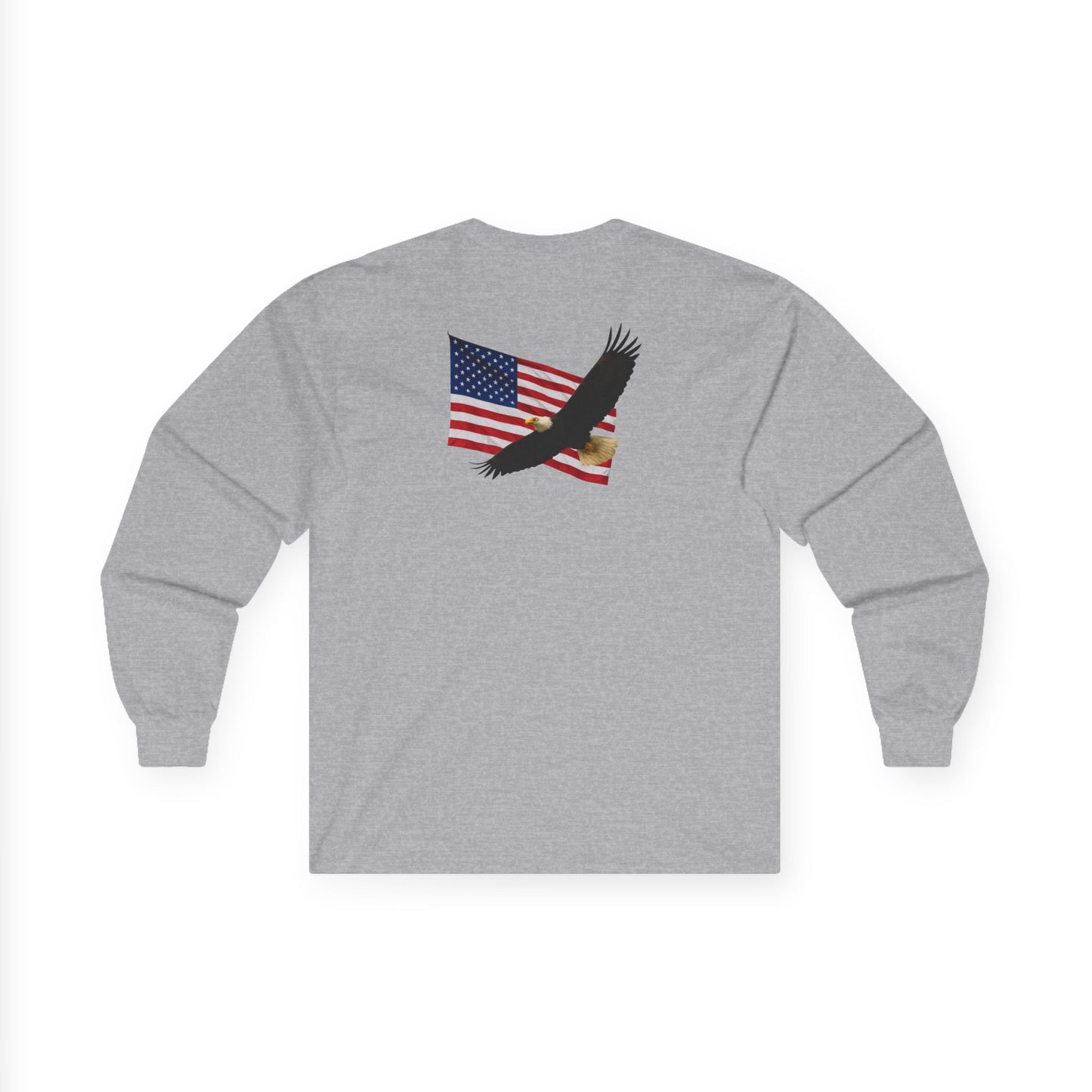 🦅 Patriotic Eagle Long Sleeve Tee
