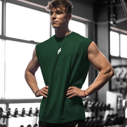 Summer Fitness Sports Tank Top Men&