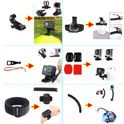 Sports Camera Accessories Set Photography Accessories