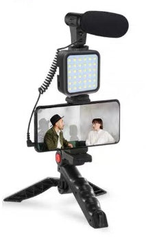 Compatible with Apple, Camera Accessories With Desktop Tripod Light