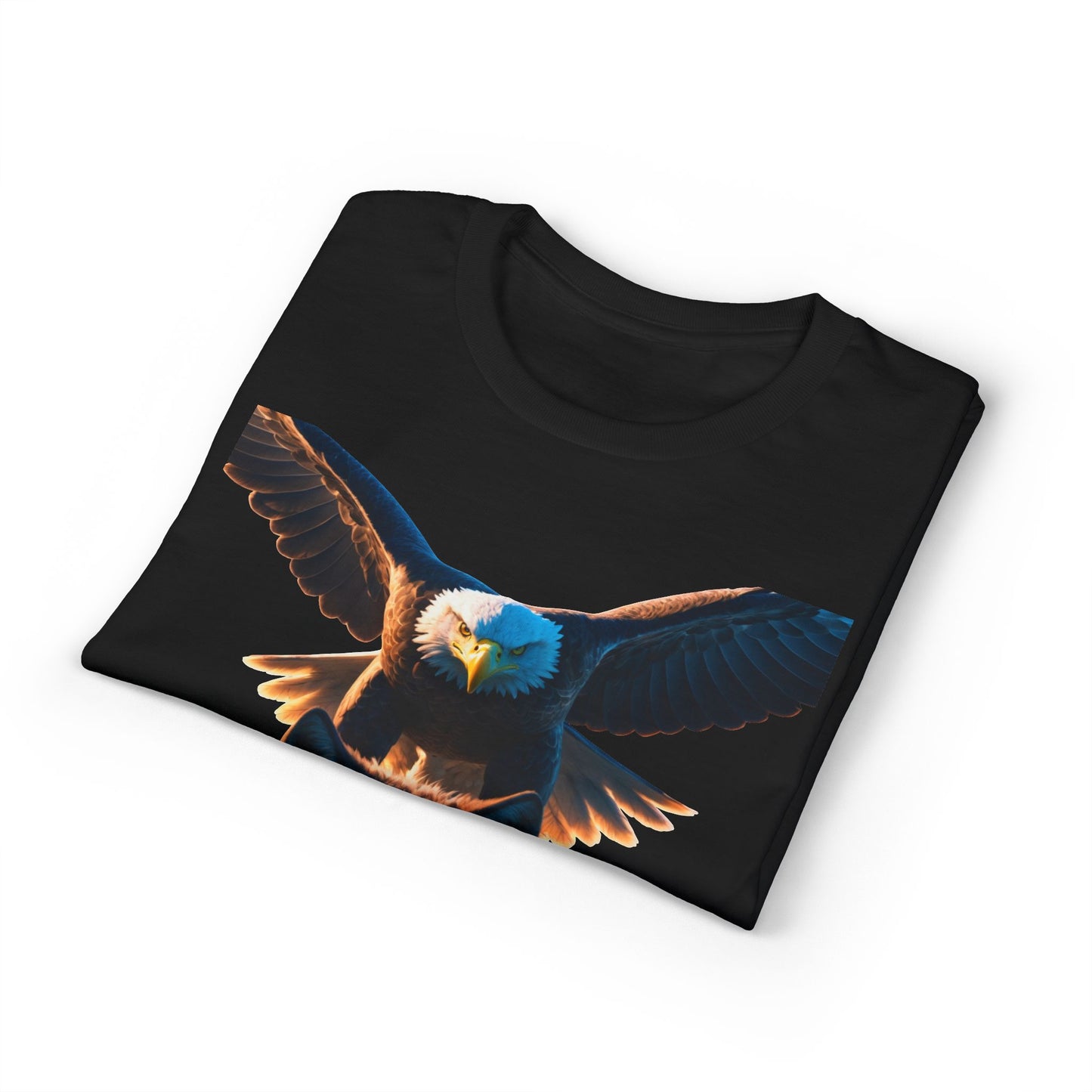 Eagle & Wolf Graphic T‑Shirt — Majestic Wildlife Nature Tee