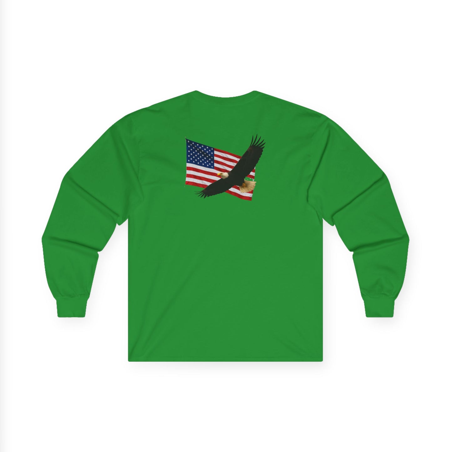 🦅 Patriotic Eagle Long Sleeve Tee