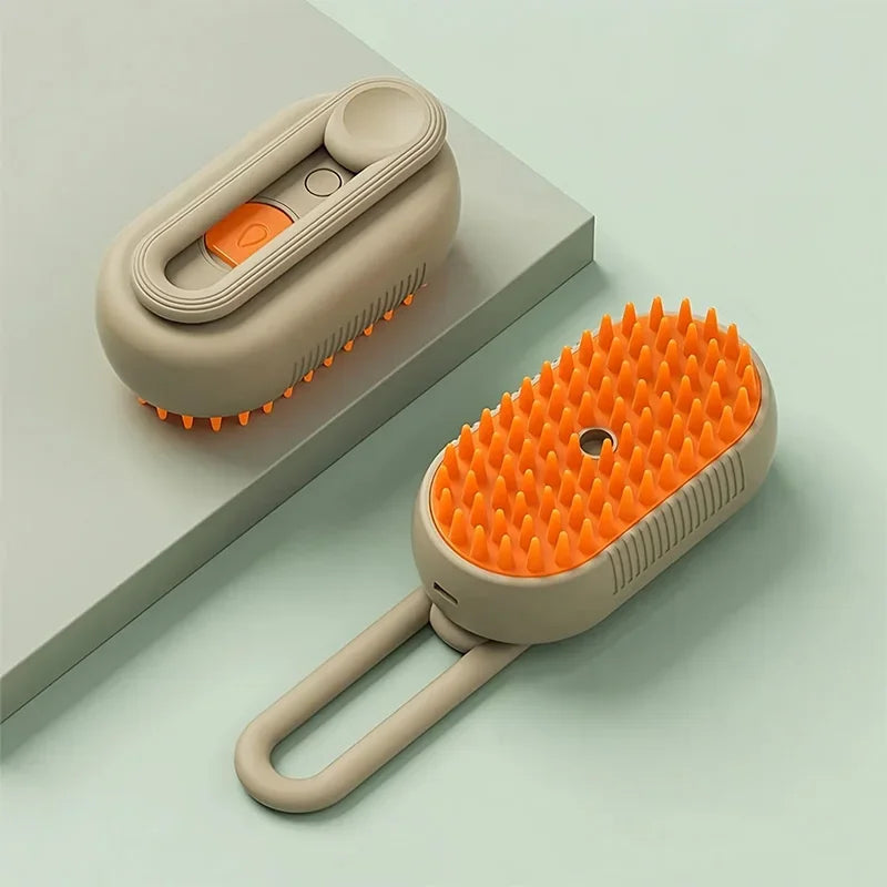 Xiaomi 3-in-1 Cat &amp; Dog Steam Brush – Electric Grooming &amp; Hair Removal Comb