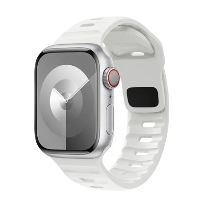 Silicone Sport Strap For Apple Watch Band 49mm 45mm 44mm 42mm 40mm 41mm 38 correa bracelet iwatch Series 9 8 7 6 5 4 3 se ultra