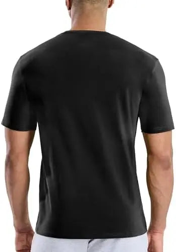 High Quality 100% Cotton T shirts Man 2025 Summer Casual Tees Solid color Couple Oversized t shirts Black White Grey Sports Tops