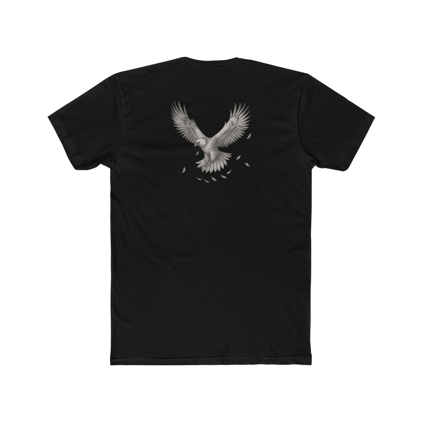 Eagle Spirit Unisex Crew Tee | Nature Lover Shirt, Wildlife T-Shirt, Gift for Bird Watchers, Eco-Friendly Apparel, Casual Wear