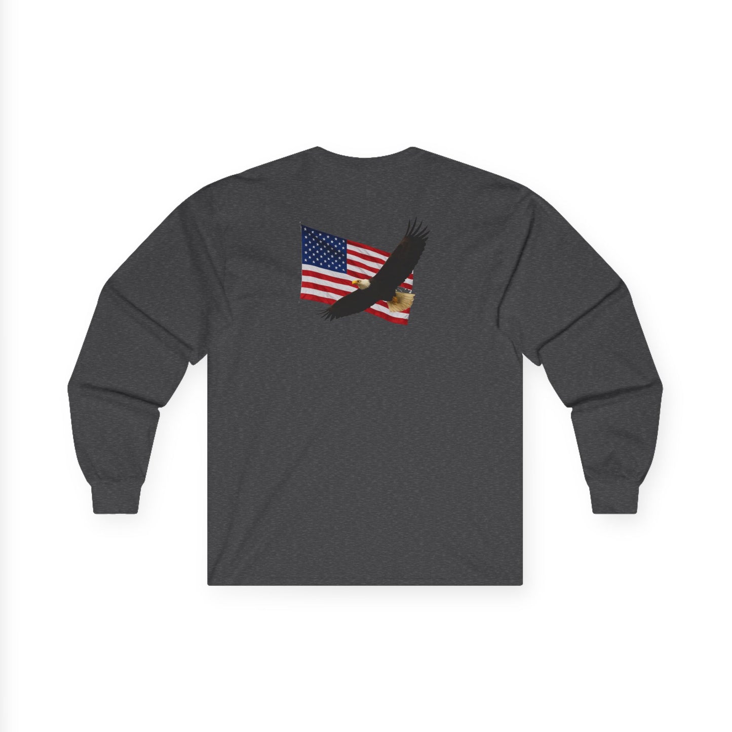 🦅 Patriotic Eagle Long Sleeve Tee