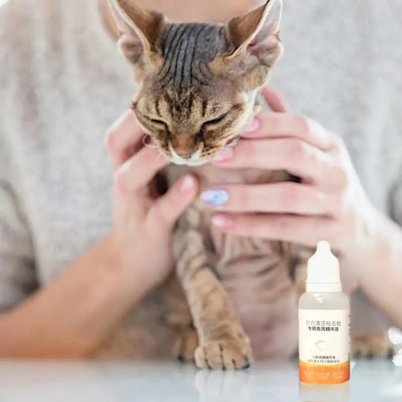 20ml Pet Hair Oil Essence – No-Rinse Skin &amp; Coat Care for Dogs &amp; Cats