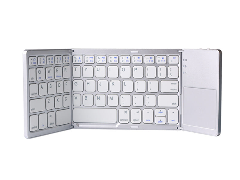 Ultra-thin Tri-fold Folding Touch Keyboard