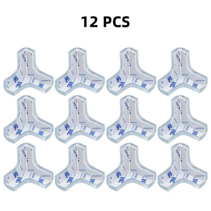 Baby Safety Silicone Table Corner Protector Furniture Edge Protection Cover Transparent Children Anti Collision Edge Guards