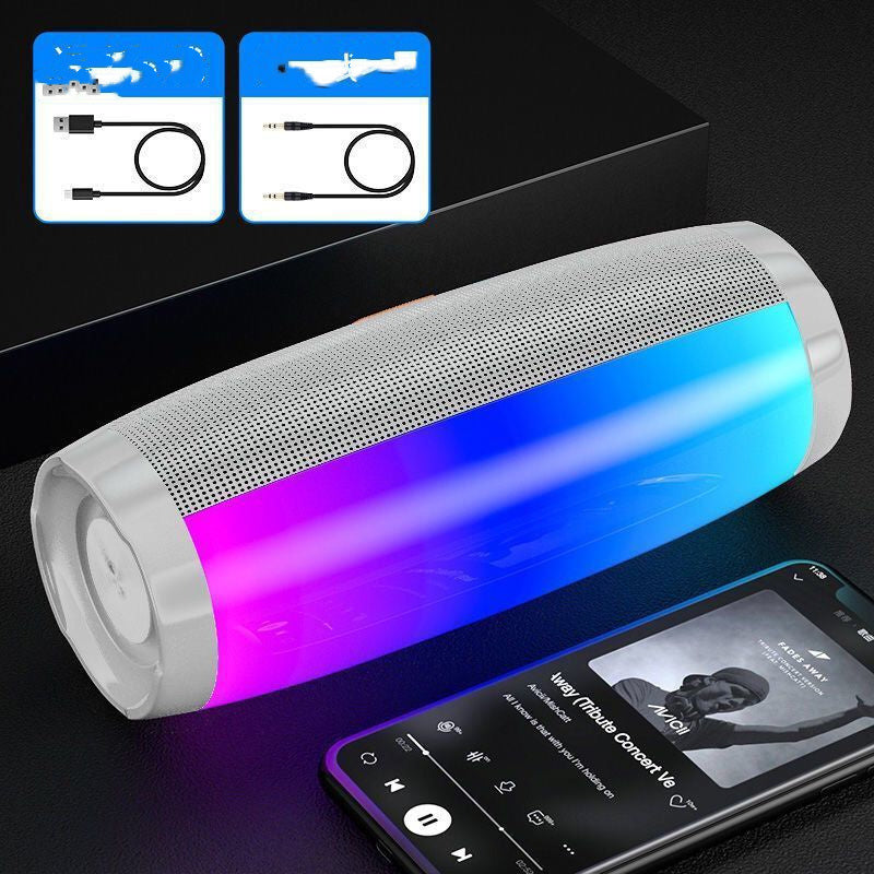 Colorful Lights Bluetooth Speaker High Volume Audio Subwoofer