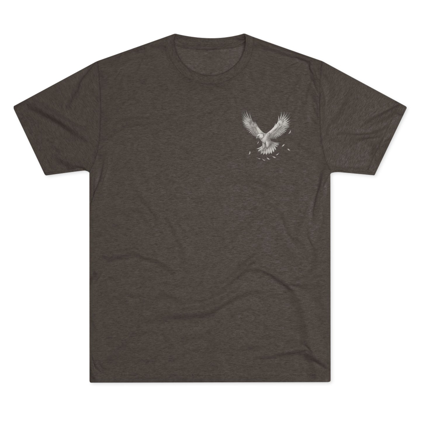 Eagle Soar Unisex Tri-Blend Tee - Nature Inspired - 🐾 Unisex Tri-Blend Crew Tee — Soft, Stylish & Made for Nature Lovers