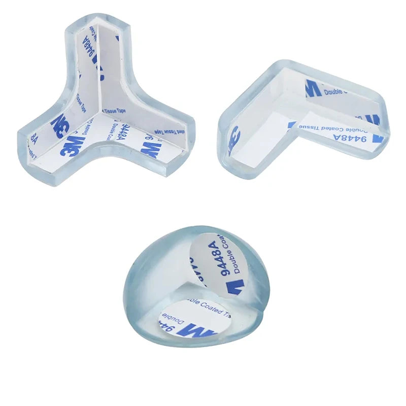 4Pcs/8Pcs/12Pcs Child Baby Safety Silicone Protector Table Corner Edge Protection Cover Children Anticollision Edge &amp; Guards