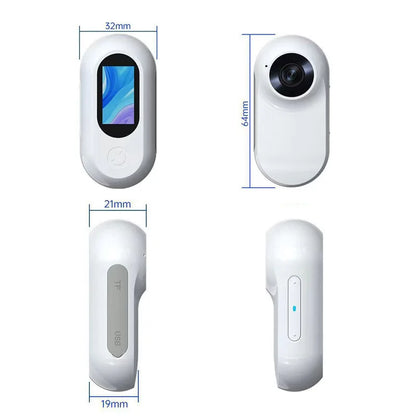 HD 1080P Dog &amp; Cat Collar Camera – Wireless, No WiFi Needed, Records Video