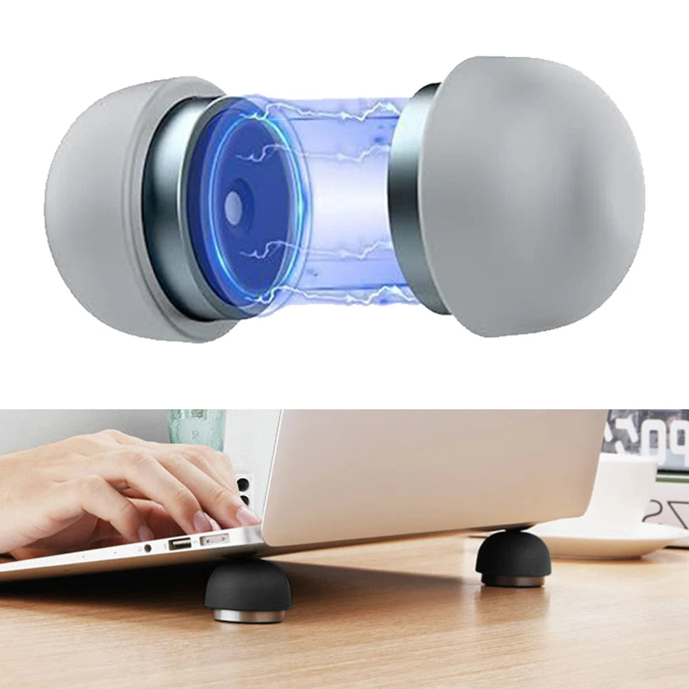 Mini Magnetic Laptop Stand Notebook Accessories Laptop Mushroom Holder Foldable Cooler Stand for Macbook Pro Air Support Bracket