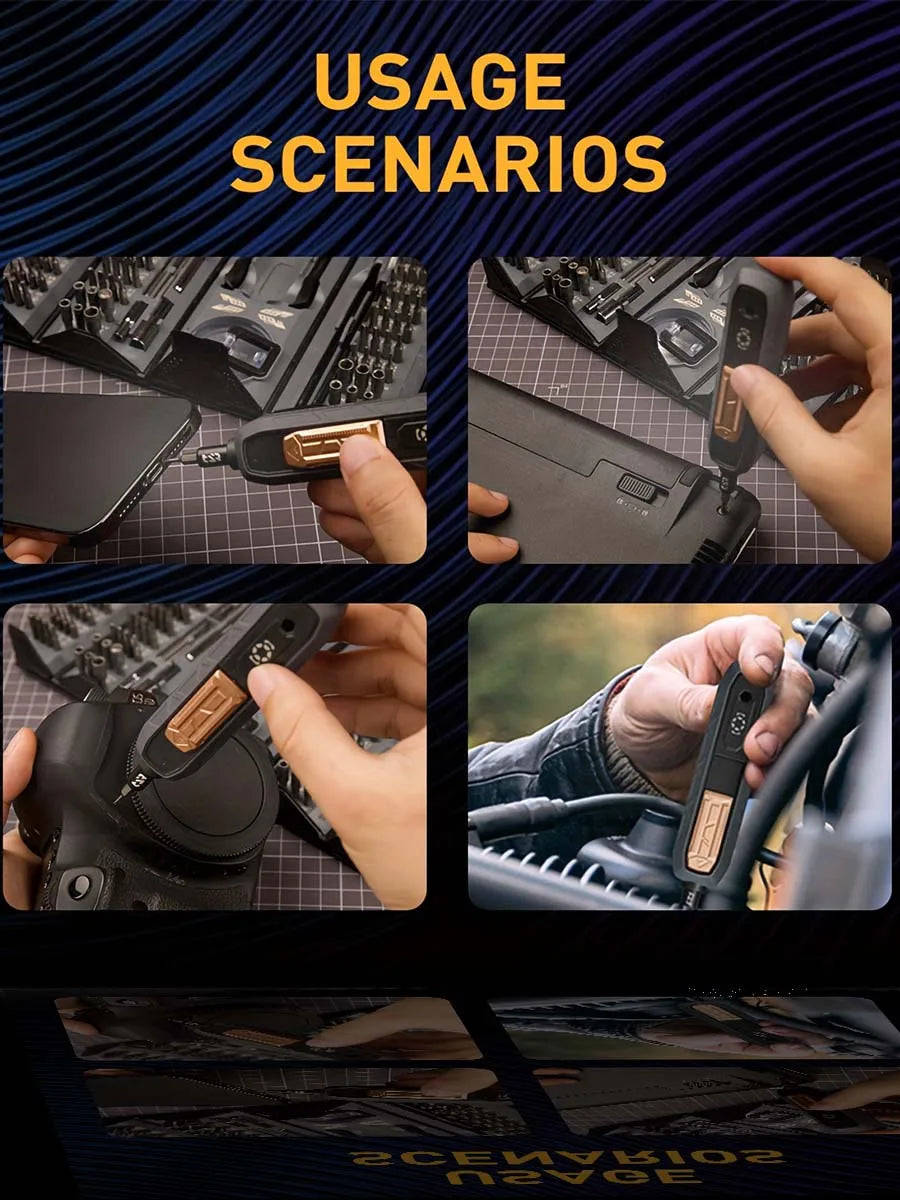 180 in 1 Precision Multifunctional Screwdriver Set, Magnetic Phillips Bits, Mobile iPhone &amp; PC &amp; Glasses Manual Repair Tool Kit
