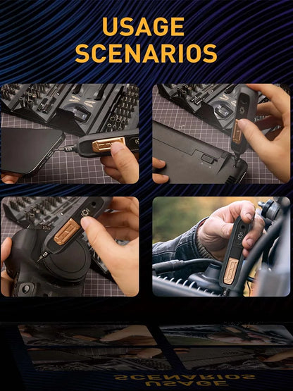 180 in 1 Precision Multifunctional Screwdriver Set, Magnetic Phillips Bits, Mobile iPhone &amp; PC &amp; Glasses Manual Repair Tool Kit
