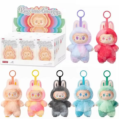 New labubu v3 monster series high energy vinyl pendant box blind character kawaii dollface keychain decorative gift