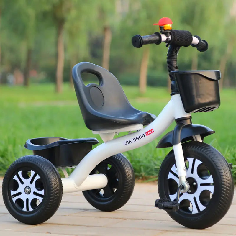 LazyChild Children Tricycle Kids Balance Bike Three-Wheeled Children&