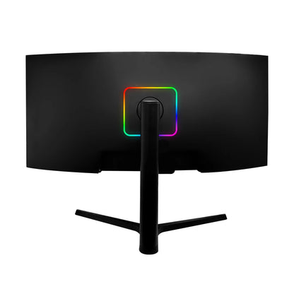 34 Inch 144hz Monitors MVA Curved Screen WQHD Desktop Wide Display 21:9 LED Gaming Computer Screen 1500R Curved DP/3440*1440