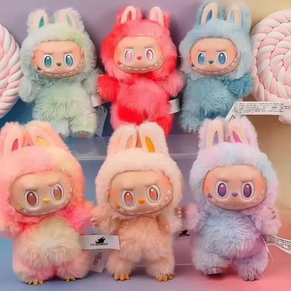 New labubu v3 monster series high energy vinyl pendant box blind character kawaii dollface keychain decorative gift
