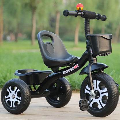 LazyChild Children Tricycle Kids Balance Bike Three-Wheeled Children&