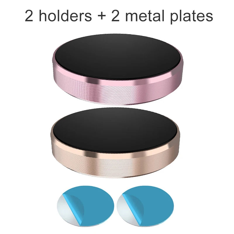 Magnetic Phone Car Holder Universal Magnetic Mount Bracket Stick on Car Dashboard Wall for iPhone Samsung Xiaomi Huawei