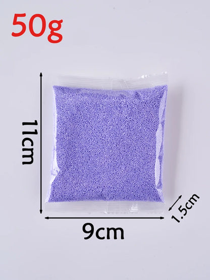Colorful Sand Wax for DIY Candle Making – 50g Ice Flower &amp; Pearl Wax
