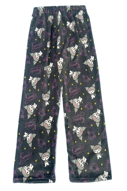 Y2K Hello Kitty Pajamas Pants Sanrio Anime Women&