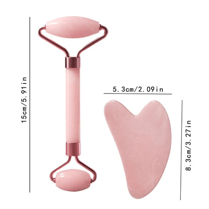 1/2Pcs Roller for Face Neck Eye Resin Facial Massage Instrumenr Health Care Scraping Board Musclee Beauty Skincare Tools