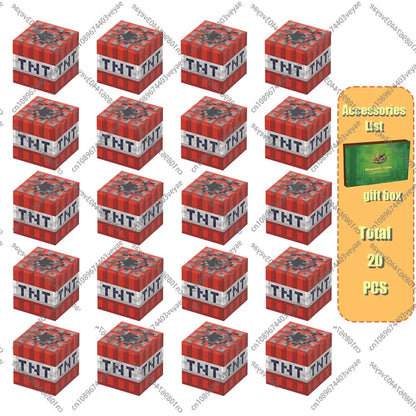 Magnetic Building Blocks Mine World Magnet Cube Set for Boy Girl Kid Age 3+ DIY Model Children Stem Montessori Sensory Toys Gift