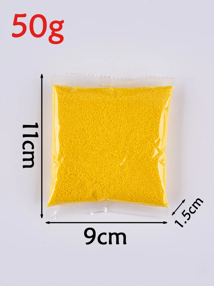 Colorful Sand Wax for DIY Candle Making – 50g Ice Flower &amp; Pearl Wax