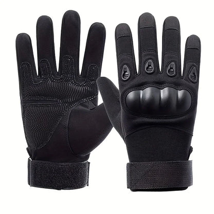 Tactical Military Gloves, Color Bullet Air Gun Shooting, Soldier Combat Anti Slip Bicycle All Finger Gloves, MEN&